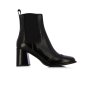Chelsea Block Heel Ankle Boot -black