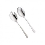 Eetrite Newport Salad Servers Set Of 2 Stainless Steel