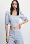 Trousers Daisy-h - Mid Blue