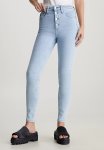Calvin Klein High Rise Super Skinny Ankle - Denim Light