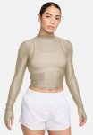 Nike Sheer Top - Lt Orewood BRN PCG6C