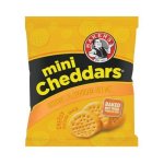 Bakers MINI Cheddars 33G Real Cheese