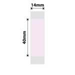 NB536 - - D11 D101 D110 H1S - 14X40MM - 160 Light Pink Labels