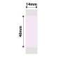 NB536 - NIIMBOT - D11 / D101 / D110 / H1S - 14X40MM - 160 LIGHT PINK LABELS