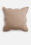 Oshun Cushion Cover - Latte & Natural