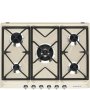 Smeg 70/75CM Victoria Aesthetic 5-BURNER Gas Hob – Cream