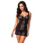 Obsessive - Heartina Chemise Blacks m