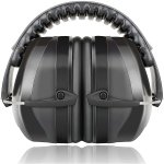 34DB Snr Noise-canceling Ear Defenders - Durable Safety Muffs For Shooting Construction & Yard Work