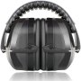 34DB Snr Noise-canceling Ear Defenders - Durable Safety Muffs For Shooting Construction & Yard Work