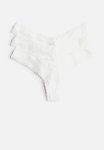 3-PACK Cotton Brazilian Briefs - White