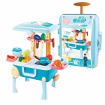 Children's Kitchen Cooking Set - Blue
