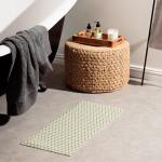 Hexagonal Pvc Bath Mat Sage