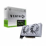 MSI Geforce Rtx 5060 Ventus 2X 8GB GDDR7 Oc White Graphics Card