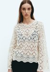 LaCie Lace Blouse - White