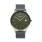 Chia Leaf - Green Dial Stainless Steel Gents Watch V298GDEEME