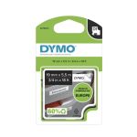 Dymo D1-TAPE Polyester High Performance 19MM X 5.5M Black On White