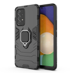 Shockproof Black Panther Magnetic Ring Stand Cover For Galaxy A33 5G