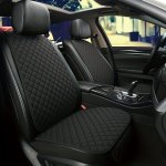 Car Seat Cover Breathable Flax Four Seasons Car Seat Cushion Protector Pad Front Pad Fit For Most Cars Front Chair Cushion Car A