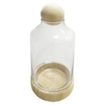 Glass Dome Greenhouse 35CM H X 17CM W - 35CM H X 17CM W