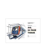 Drawing Books 24P A4L Tissue Pack Of 25