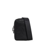 K loom Leather Small Sling -black