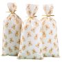 50 Piece - Teddy Bear Candy Treat Bags With Twist Ties - Party Gift Bags