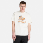 Boost Boot Graphic T-Shirt For Men - XXL White