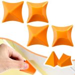 Yuxianlb Silicone Seam Tools 4PCS Silicone Caulking Tool Reusable Caulk Finishing Tool Caulk Smoothing Tool Caulking Applicator