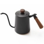 Wooden Handle Gooseneck Coffee Pot 600ML