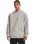 Men's Ua Essential Fleece Hoodie - Ghost Gray Medium Heather LG