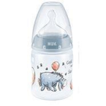 Nuk First Choice Temperature Control Bottle 0 - 6M 150ML - Disney - Eeyore Blue