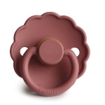 Daisy Latex Pacifier - Powder Blush Size 2