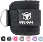 Women's Ankle Strap For Cable Machines & Resistance Bands: Gym & Home Workout Cuff Attachment For Leg Extensions Kickbacks Hip A