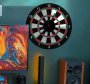 Dartboard Wall Clock Sticker