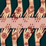 Fashion Style Non Toxic High Quality Water Transfer Body Art Makeup Fake Temporary Tattoo Full Hand India Mehndi Design Waterpro