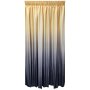 Matoc Readymade Curtain -ombre Gold To Grey Curtain -lined -taped -285CM W X 218CM H