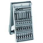 24 Piece Screwdriver Bit Set + Universal Magnetic Holder