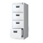 4-DRAW Steel Filing Cabinet Ivory