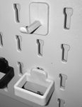 Hooks & Loops Set White