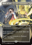 Rule Of Law Secret Lair Drop Series - Damaged Foil