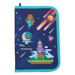 Space Robots Fold Out Pencil Case