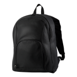 BB0116 - Puffed Front Pocket Backpack Black Std
