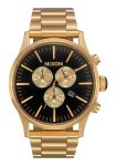 Nixon Sentry Chrono Men's Watch - All Gold Black