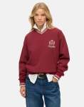 Country Club Loose Crew Stanton Red Sweatshirt - XL Red