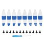8PCS/SET Sunnylife 4726F-CS Low Noise Quick-release Wing Propellers Drone Accessories For Dji Mavic MINI Blue