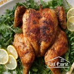Chicken Butterflied Flattie Plain 1.3KG Rb