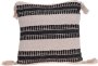 Cushion 45X45CM Black Stripe