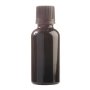 30ML Black Glass Bottle With Slow Flow Dropper Cap - Black