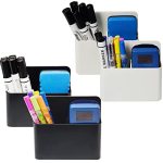 Simetufy 4 Pack Magnetic Dry Erase Marker Holder Whiteboard Marker Holder Magnetic Marker Pen Pencil Organizer For Whiteboards R
