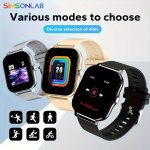 Simsonlab New Smart Watch 3.66CMINCH Wireless Calling receiving Multiple Sports Modes Sedentary Reminder Weather Forecast Messag
